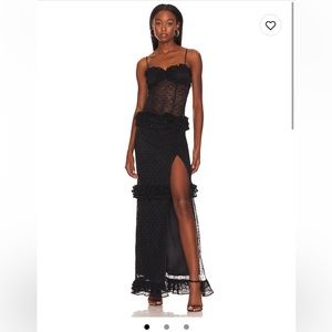 Majorelle Sienna Lace Gown